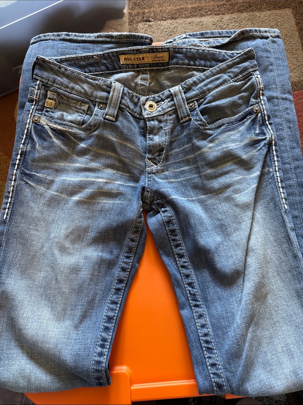 Big Star Women’s Medium Blue Flare Leg Jeans